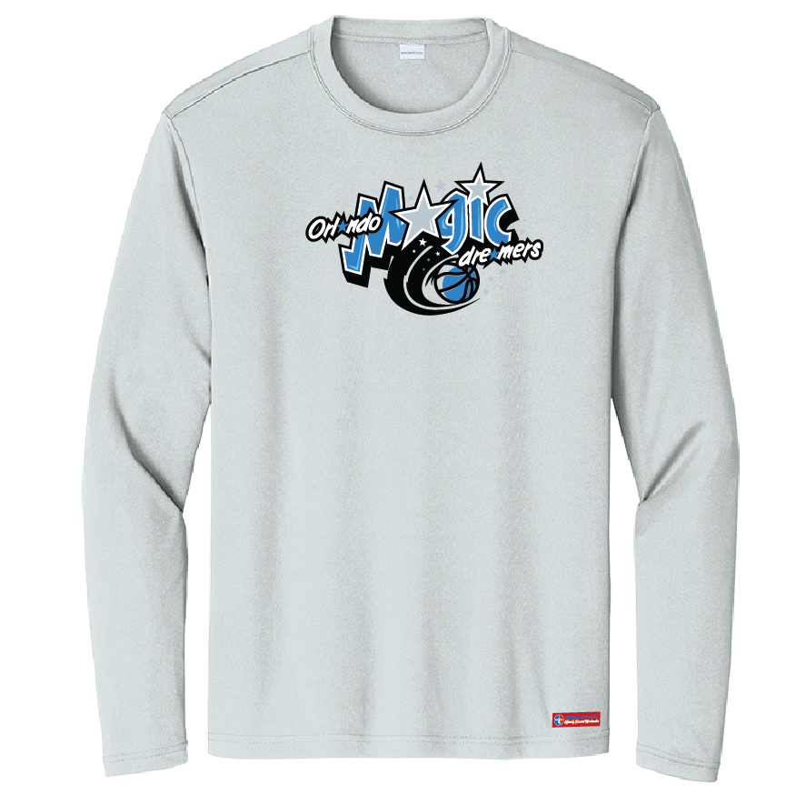 NWBA Officially Licensed - Orlando Magic Dreamers - Men's - L/S T-Shirt - Performance