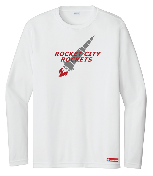 NWBA Officially Licensed - Rocket City Rockets - Youth - L/S T-Shirt - Performance