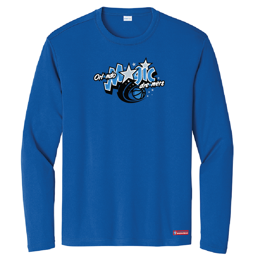 NWBA Officially Licensed - Orlando Magic Dreamers - Men's - L/S T-Shirt - Performance