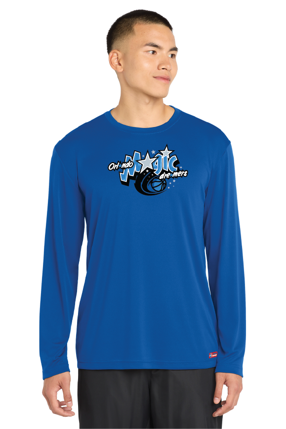 NWBA Officially Licensed - Orlando Magic Dreamers - Men's - L/S T-Shirt - Performance