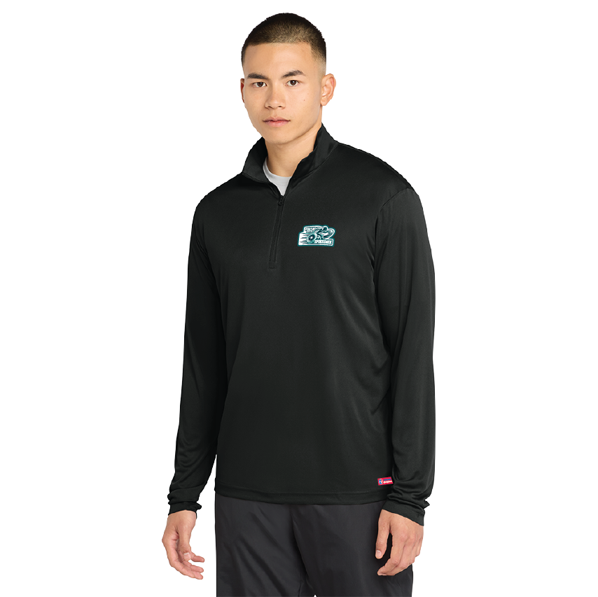 NWBA Officially Licensed - Port City Spokesmen - Men's Performance 1/4 Zip