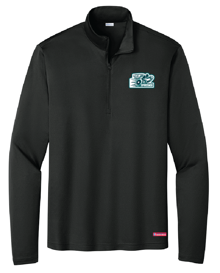 NWBA Officially Licensed - Port City Spokesmen - Youth Performance 1/4 Zip