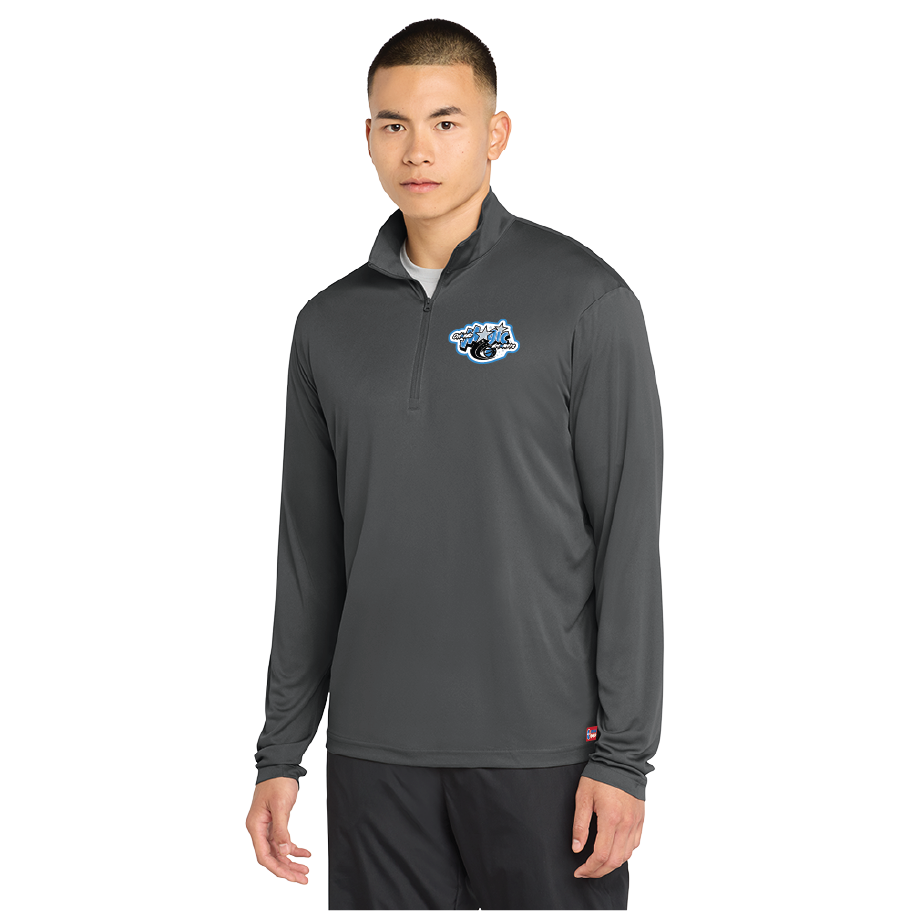 NWBA Officially Licensed - Orlando Magic Dreamers - Men's Performance 1/4 ZIP