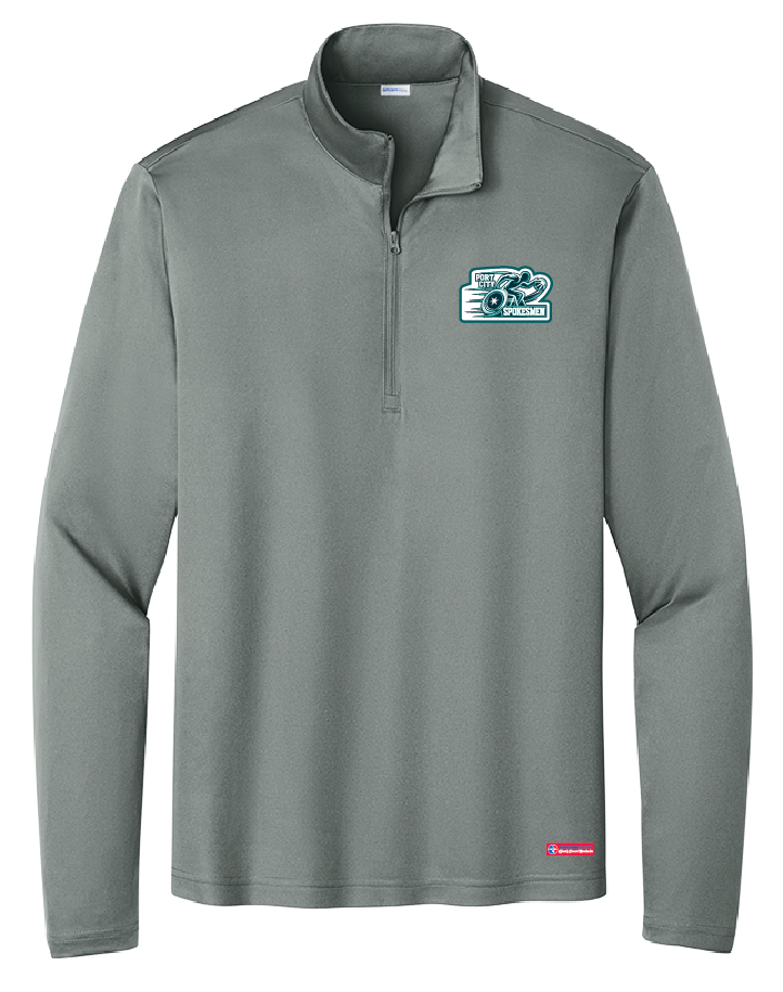 NWBA Officially Licensed - Port City Spokesmen - Men's Performance 1/4 Zip