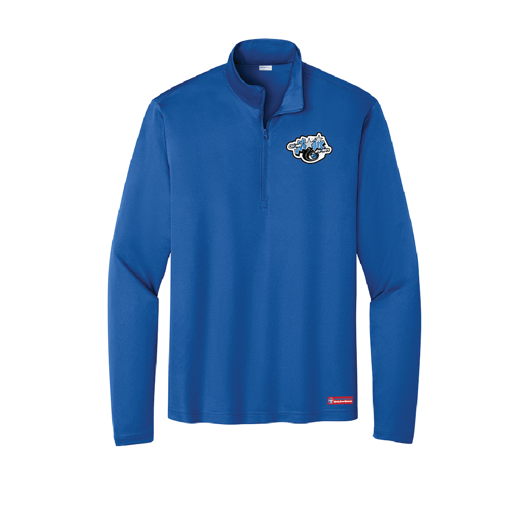 NWBA Officially Licensed - Orlando Magic Dreamers - Men's Performance 1/4 ZIP