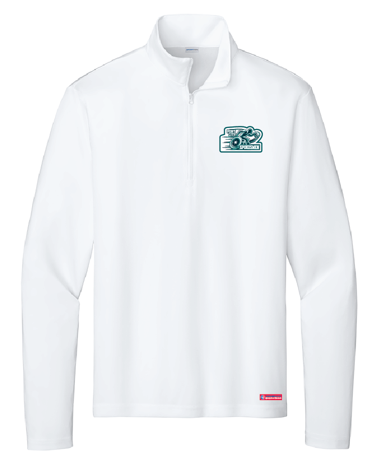NWBA Officially Licensed - Port City Spokesmen - Men's Performance 1/4 Zip