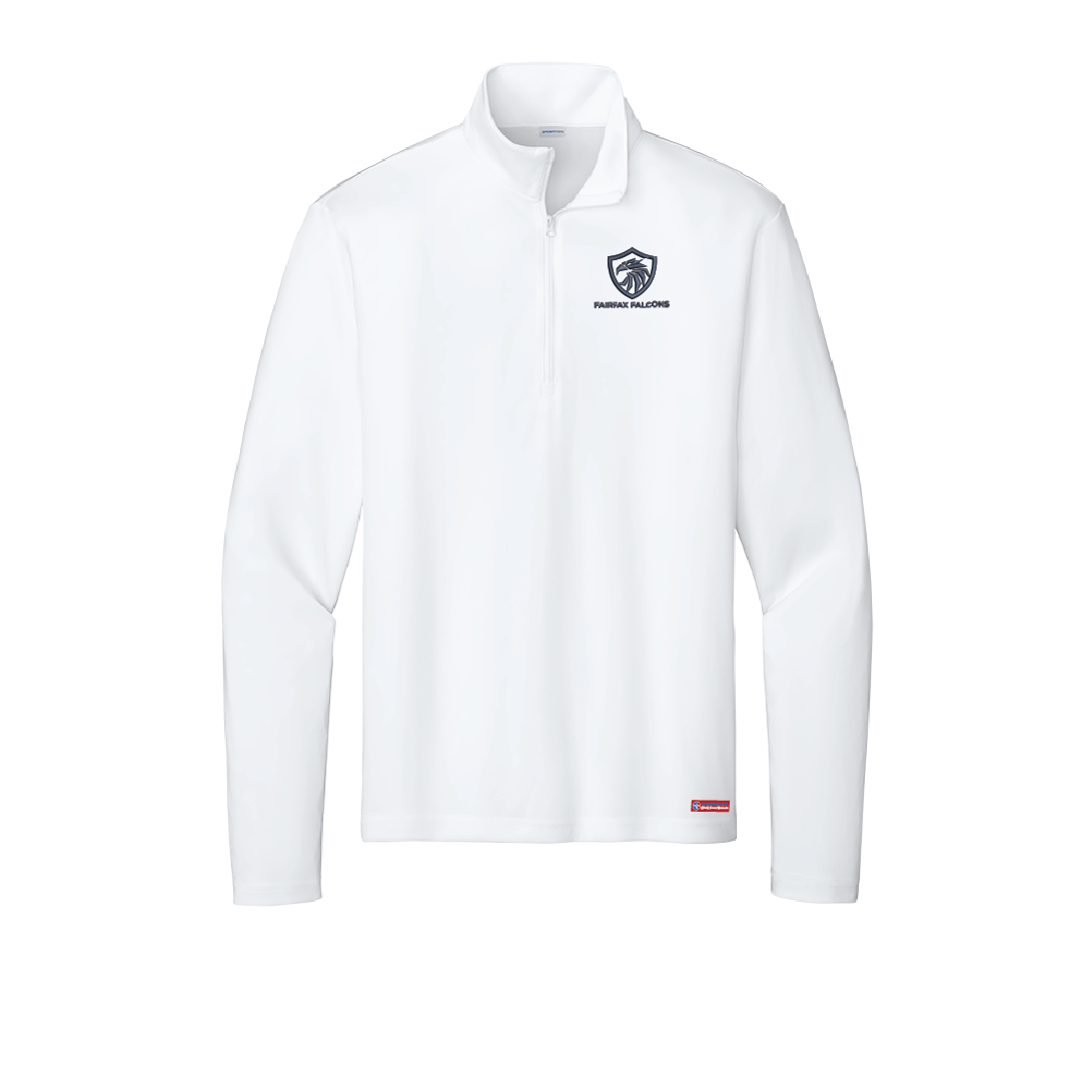 NWBA Officially Licensed - Fairfax Falcons - Men's Performance 1/4 Zip
