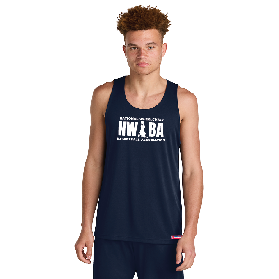 NWBA Officially Licensed - 3 Bars Reversible Practice Jersey