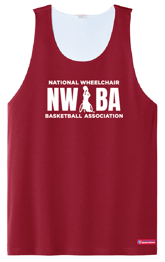 NWBA Officially Licensed - 3 Bars Reversible Practice Jersey