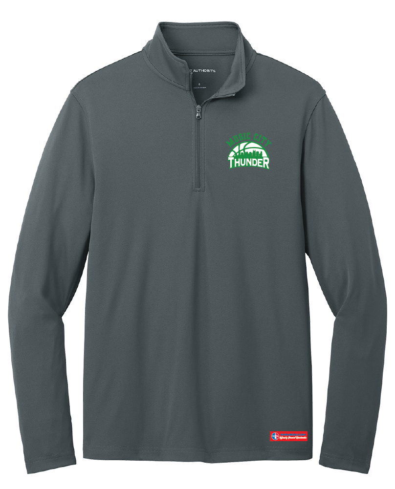 NWBA Officially Licensed - Music City Thunder - Men's Performance 1/4 ZIP