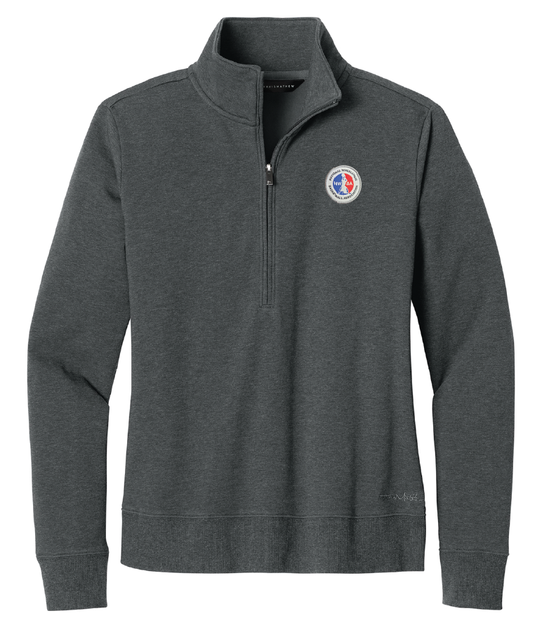 NWBA Officially Licensed - Woven Applique NWBA Logo TravisMathew® Women's Ocean Villa 1/4-Zip