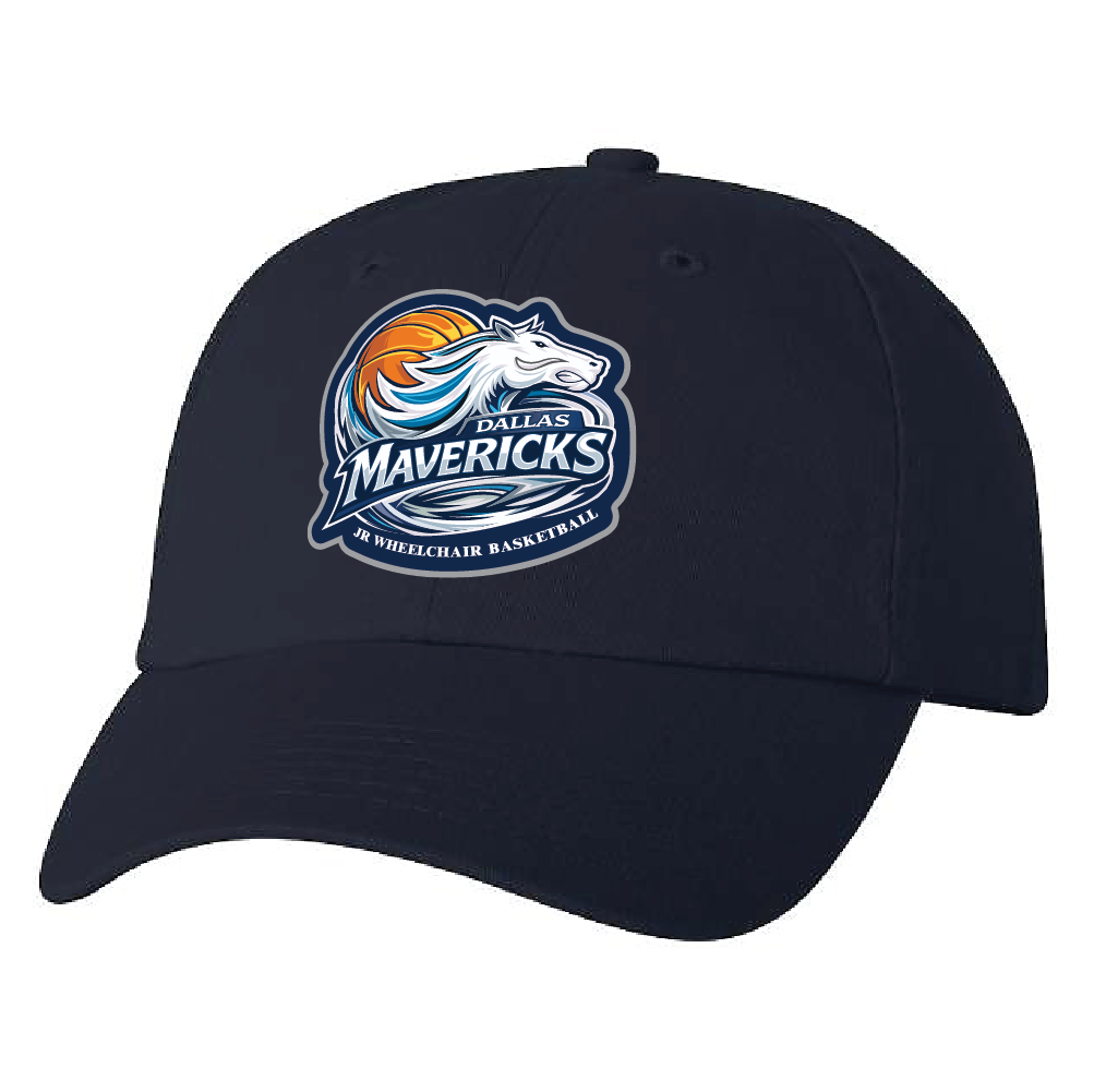 NWBA Officially Licensed - Dallas Jr Wheelchair Mavericks - Dad Style Cap