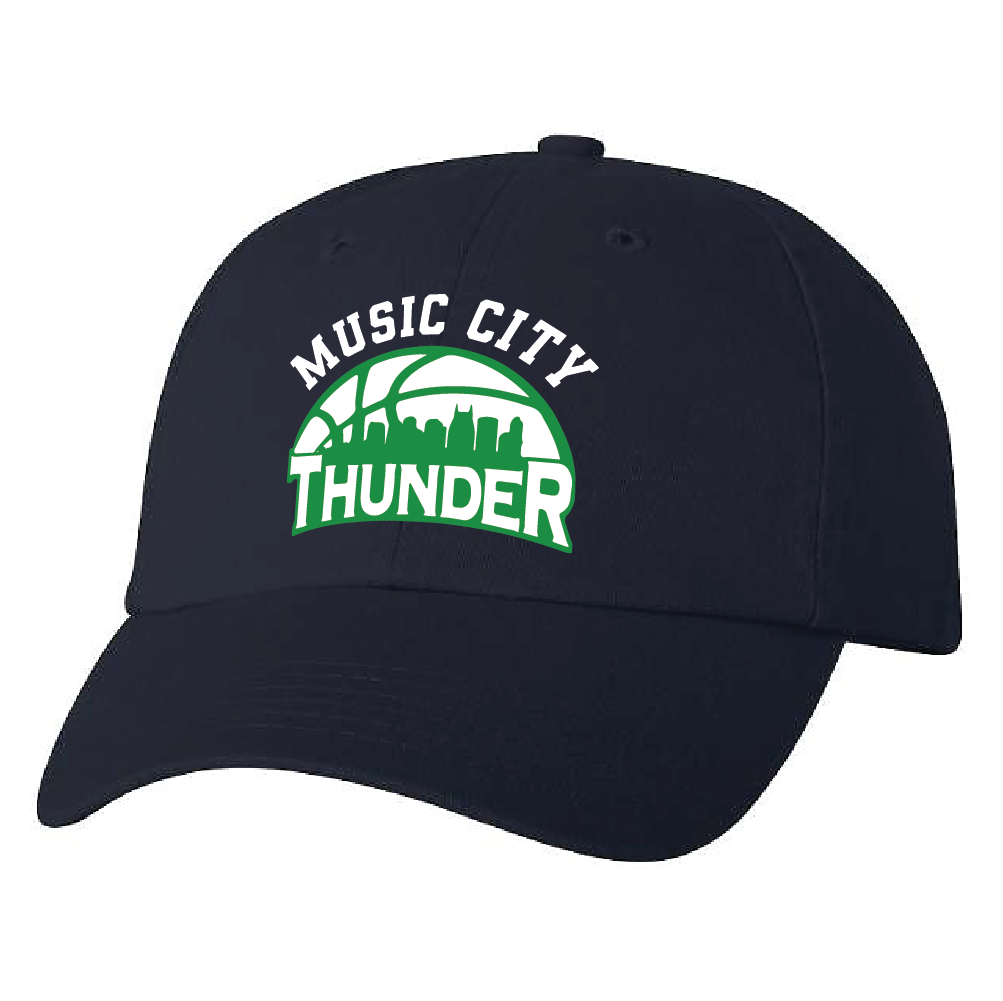 NWBA Officially Licensed - Music City Thunder - Dad Style Cap