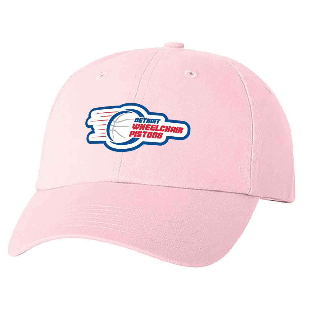 NWBA Officially Licensed - Detroit Wheelchair Pistons - Dad Style Cap