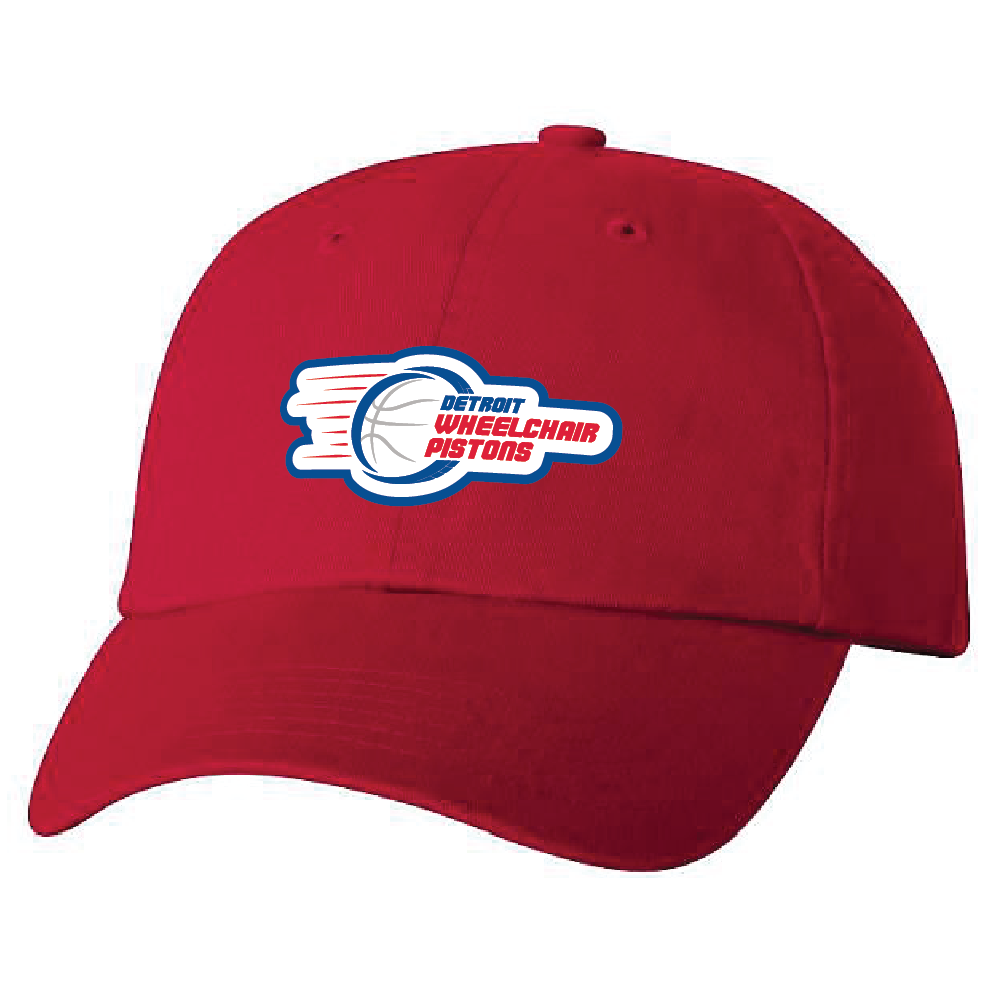 NWBA Officially Licensed - Detroit Wheelchair Pistons - Dad Style Cap