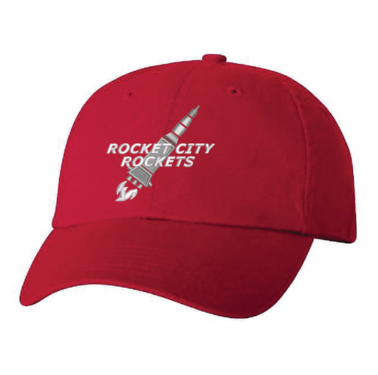 NWBA Officially Licensed - Rocket City Rockets - Dad Style Cap