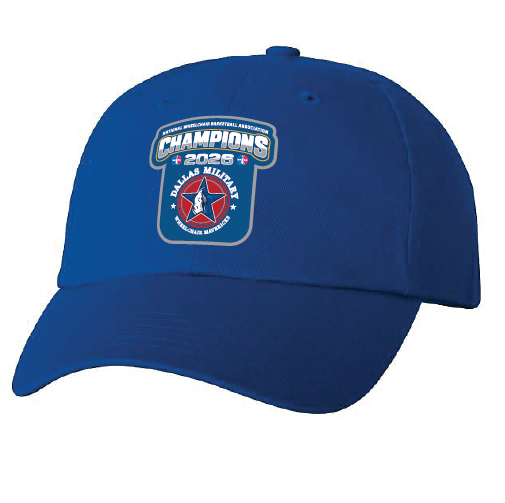 NWBA Officially Licensed – Dallas Military Wheelchair Mavericks – 2026 National Champions – Dad Style Cap – Woven Patch Edition