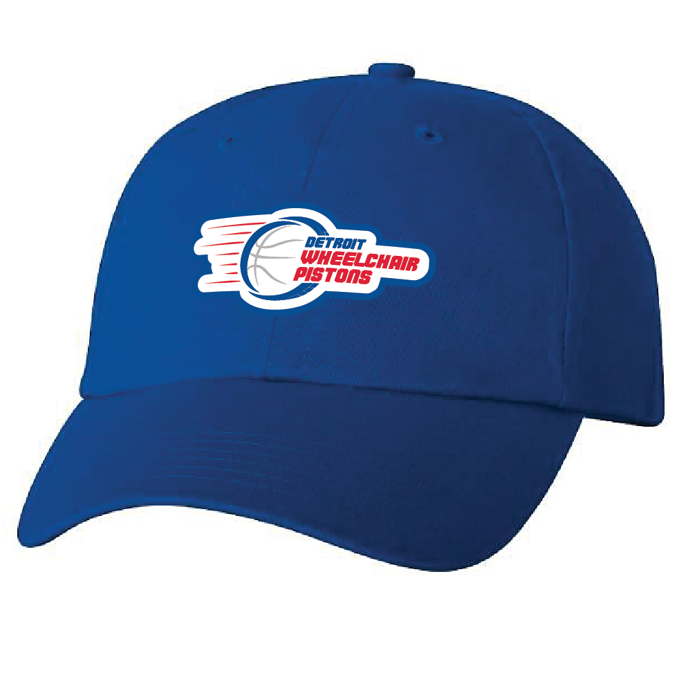NWBA Officially Licensed - Detroit Wheelchair Pistons - Dad Style Cap