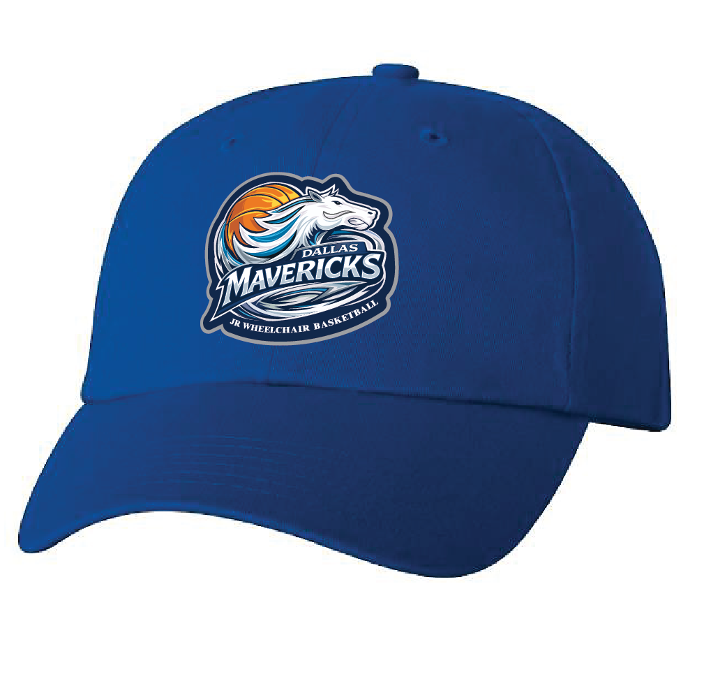 NWBA Officially Licensed - Dallas Jr Wheelchair Mavericks - Dad Style Cap
