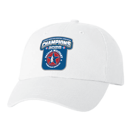 NWBA Officially Licensed – Dallas Military Wheelchair Mavericks – 2026 National Champions – Dad Style Cap – Woven Patch Edition