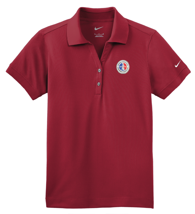 NWBA Officially Licensed - Woven Applique NWBA Logo Women's Nike Dri-FIT Polo