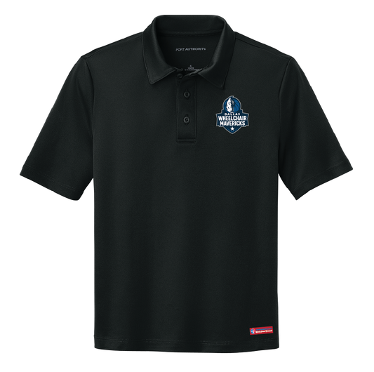 NWBA Officially Licensed:  Dallas Wheelchair Mavericks - Youth Polo