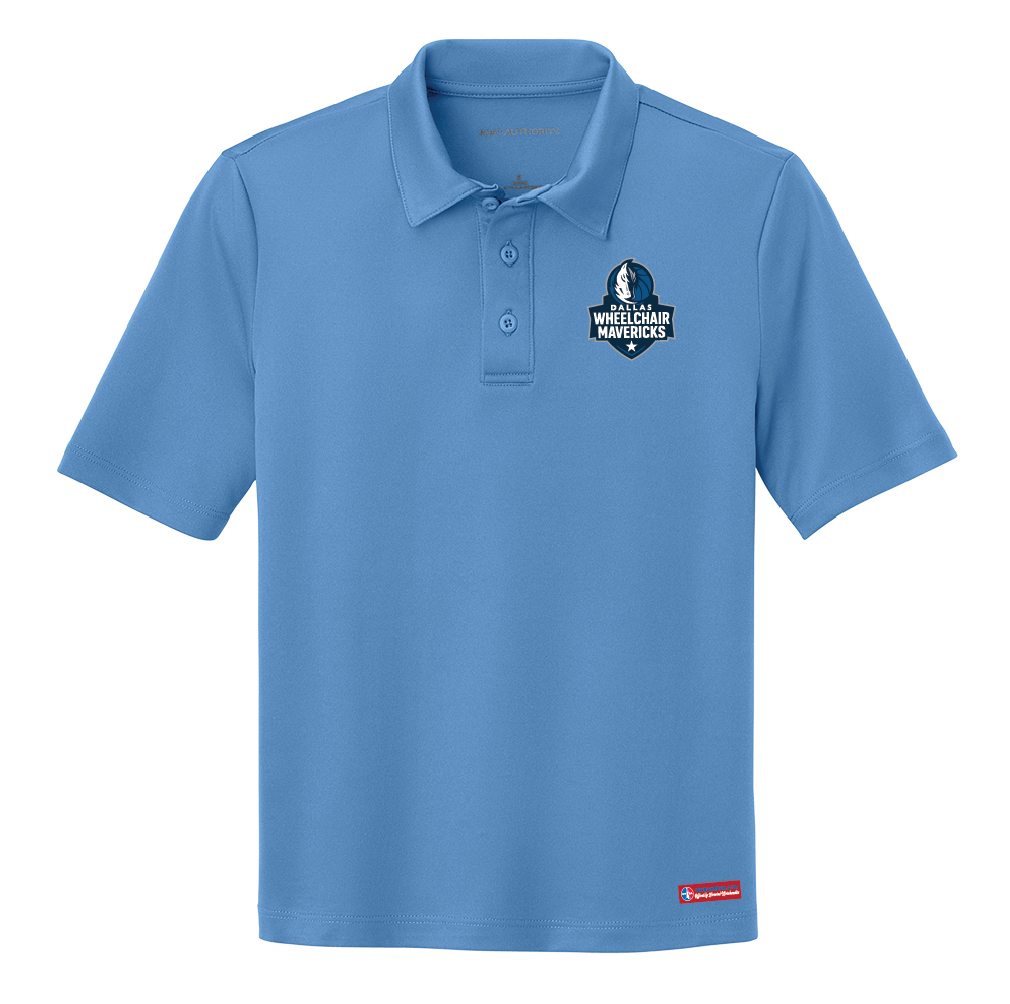 NWBA Officially Licensed:  Dallas Wheelchair Mavericks - Youth Polo
