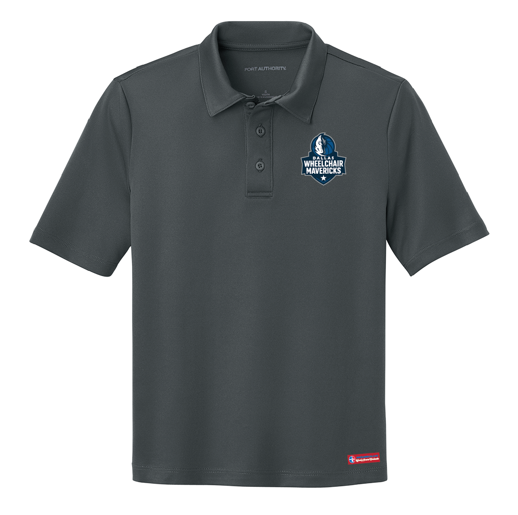 NWBA Officially Licensed:  Dallas Wheelchair Mavericks - Youth Polo