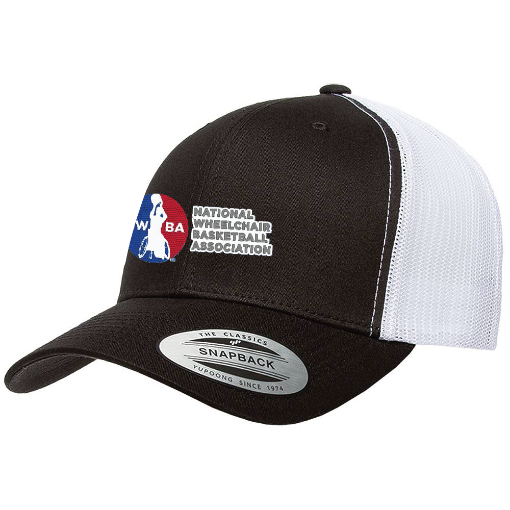 NWBA Officially Licensed - "FLEX HORIZONTAL" - TRUCKER STYLE CAP