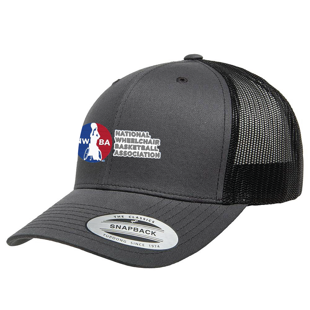 NWBA Officially Licensed - "FLEX HORIZONTAL" - TRUCKER STYLE CAP