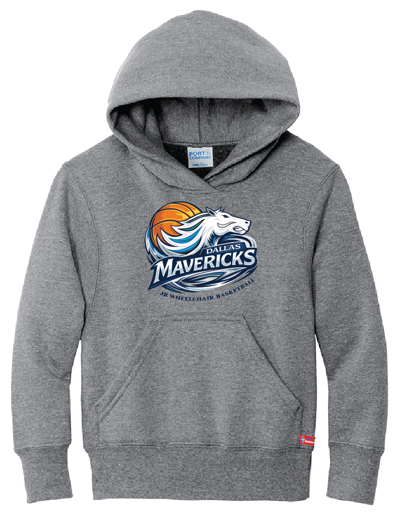NWBA Officially Licensed - Dallas Jr Wheelchair Mavericks - Youth - Hoodie