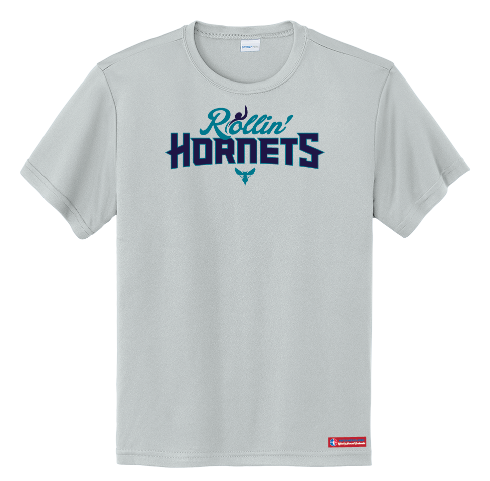 NWBA Officially Licensed - Rollin' Hornets - Youth - T-Shirt - Performance