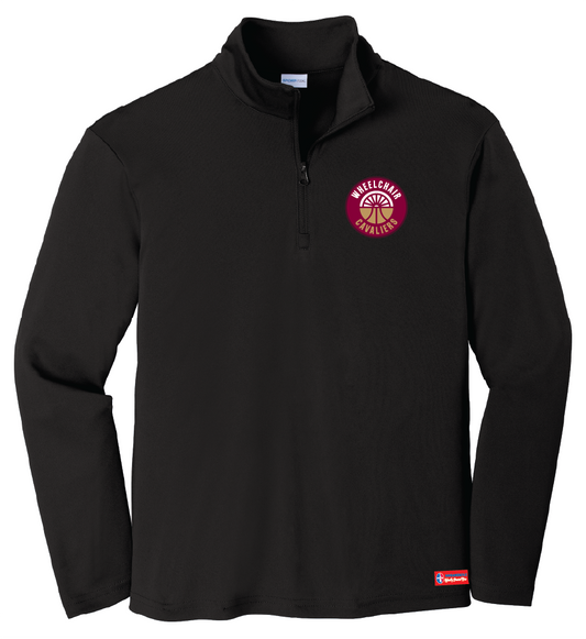 NWBA Officially Licensed - Cleveland Wheelchair Cavaliers - Youth Performance 1/4 ZIP