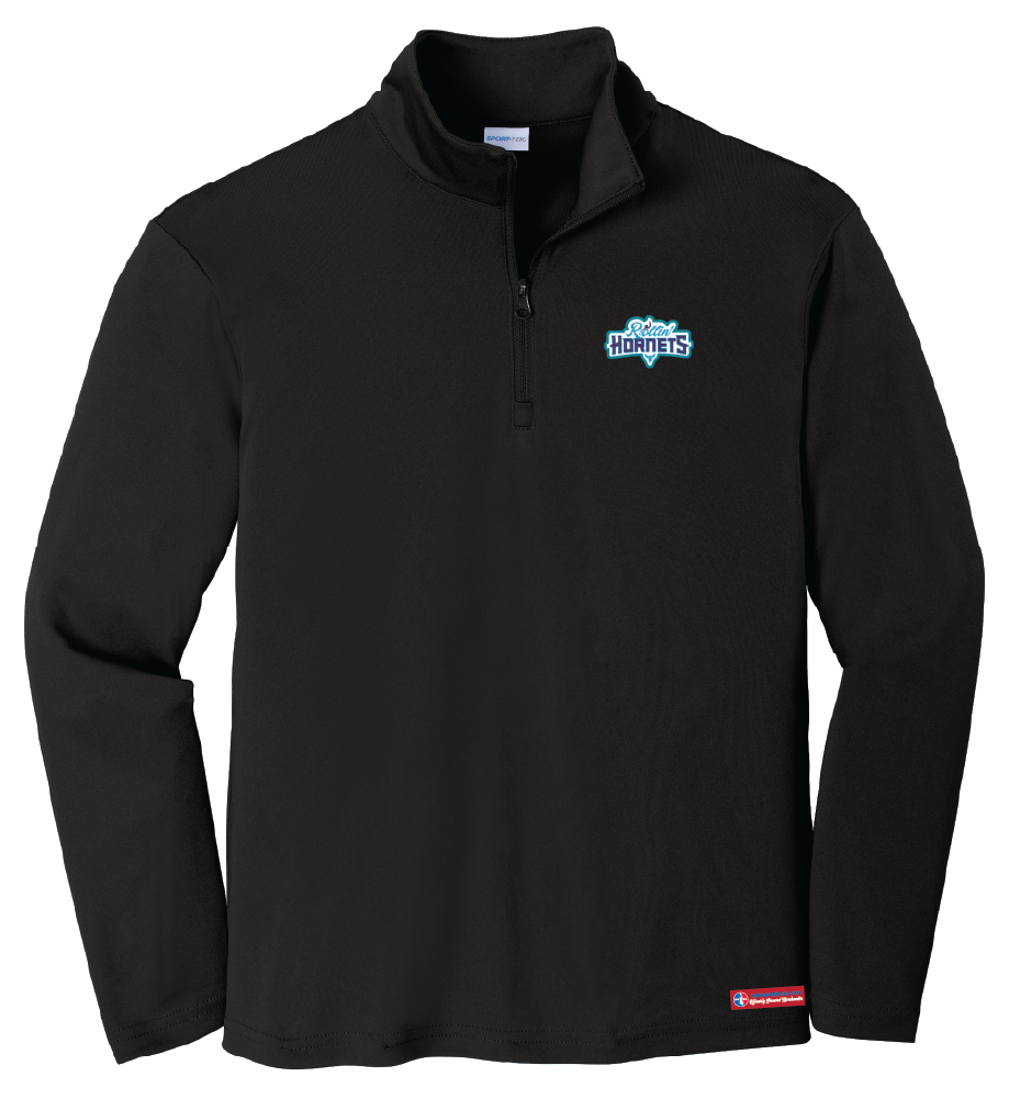 NWBA Officially Licensed - Rollin' Hornets - Youth Performance 1/4 ZIP