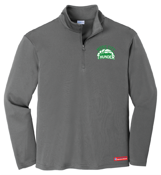 NWBA Officially Licensed - Music City Thunder - Youth Performance 1/4 ZIP
