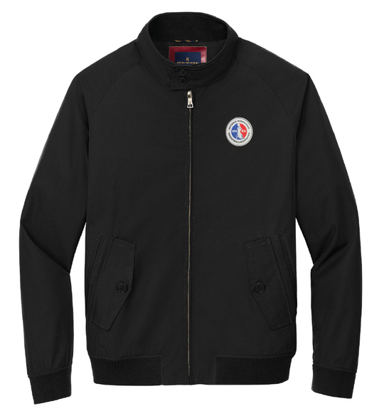 NWBA Officially Licensed - Woven Applique NWBA Logo Men's Brooks Brothers Bomber Jacket