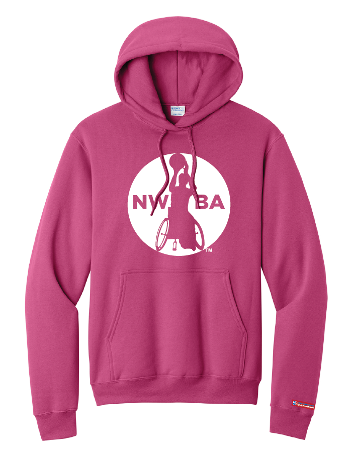 NWBA Officially Licensed - 1-Color Medallion Hoodie