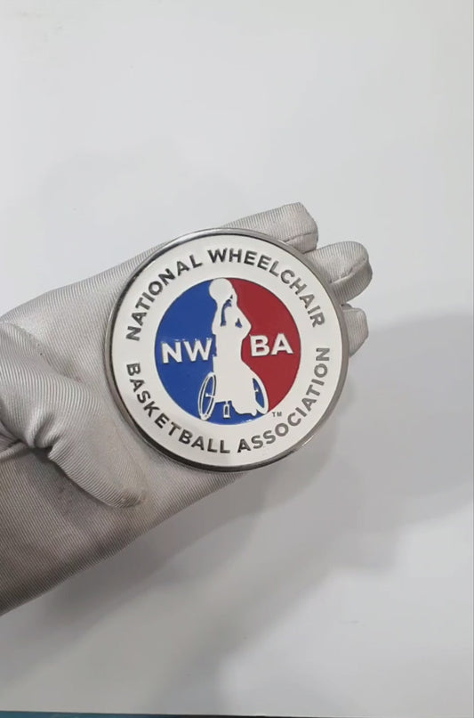 NWBA Officially Licensed - Metal Car Emblem