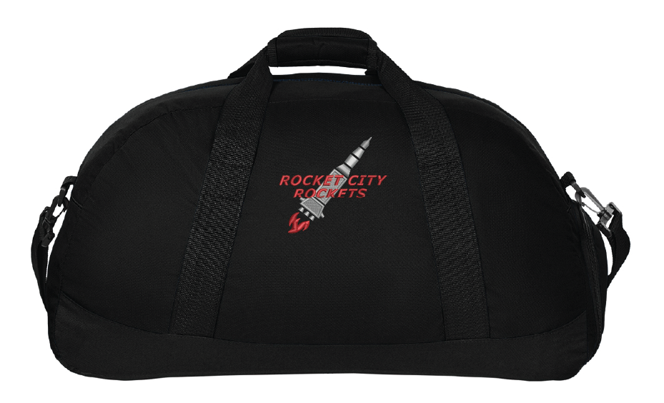 NWBA Officially Licensed - Rocket City Rockets - Large Duffle Bag