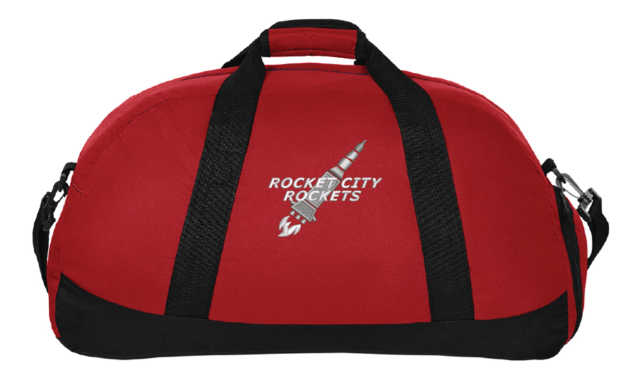 NWBA Officially Licensed - Rocket City Rockets - Large Duffle Bag