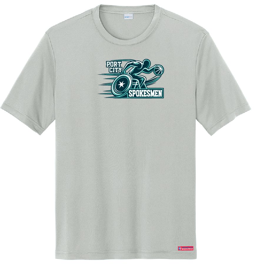 NWBA Officially Licensed - Port City Spokesmen - Men's - T-Shirt - Performance