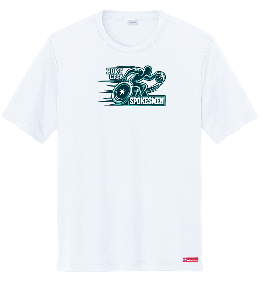 NWBA Officially Licensed - Port City Spokesmen - Men's - T-Shirt - Performance
