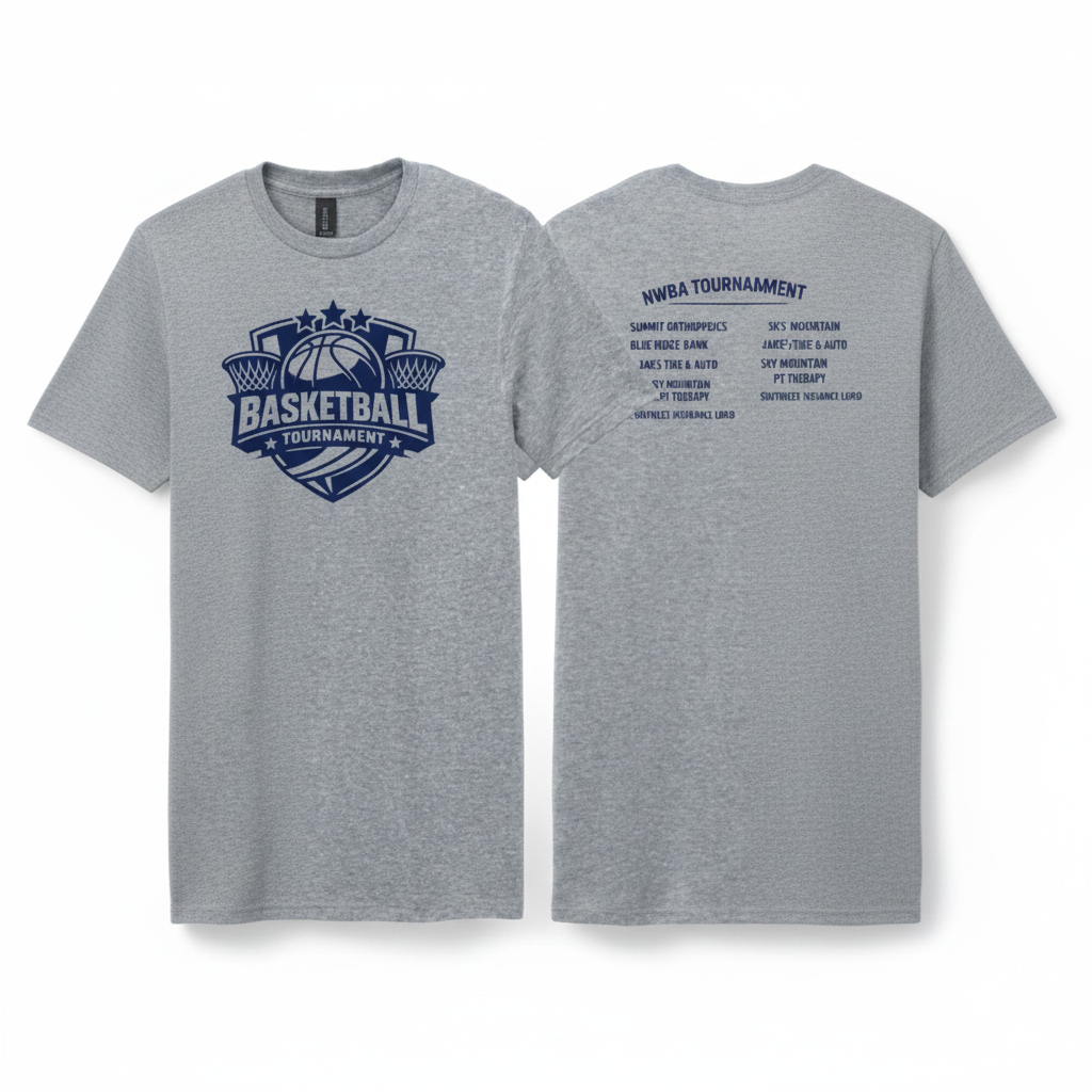 Tournament Sponsor Shirt — Cotton